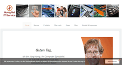 Desktop Screenshot of honignet.de